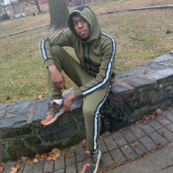 Olive Green Tracksuit - Picture 4 of 8